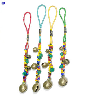 Yunnan ethnic style special copper bell tiger head Bell safe pendant small gift Bell bag ornaments decorative pendant