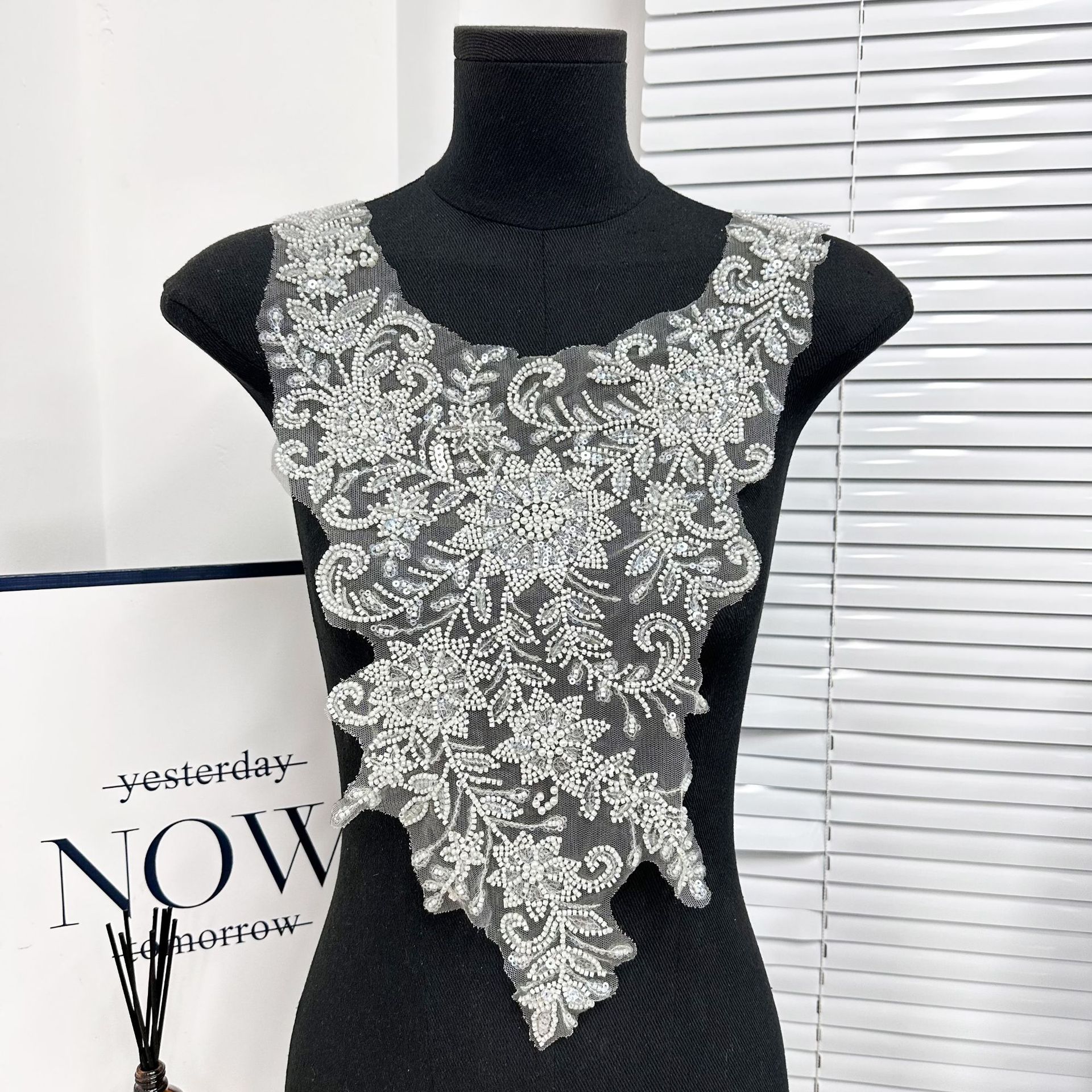 Cuello de cuentas, vestido de boda, vestido de moda, vestido de baile, decoración, decoración, collar falso, al por mayor transfronterizo