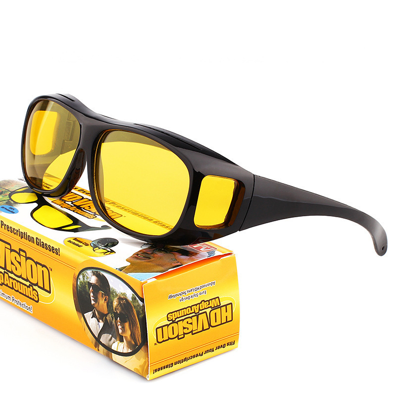 Outdoor Riding Glasses Myopia Glasses Polarized Night Vision Goggles Men's and Women's Sunglasses Sports Anti-Wind and Sand Protection Glasses Glasses