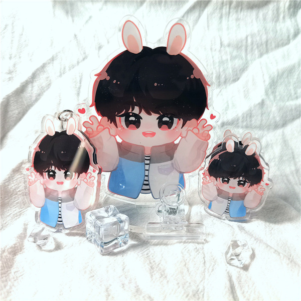 Acrylic cartoon keychain