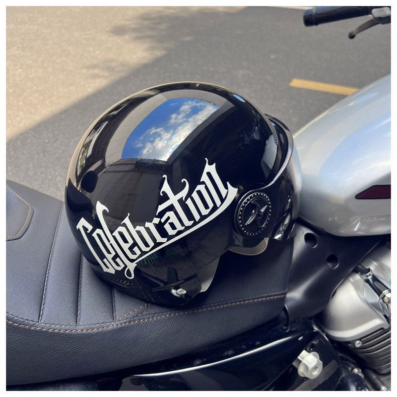 Newly certified safety helmet for electric motorcycles and scooters, suitable for men and women in all seasons, summer safety helmet, national standard, sun protection half helmet