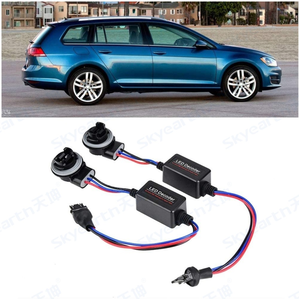 Fabricantes al por mayor de automóviles 1157 LED decodificador de errores BAY15D LED decodificador de luz de freno