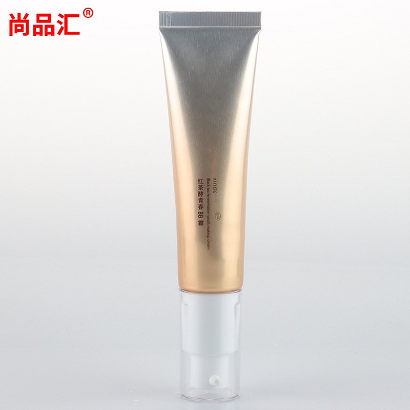 化妆品旋盖翻盖护手霜洗面奶塑料软管工厂丝印胶印分装塑料瓶