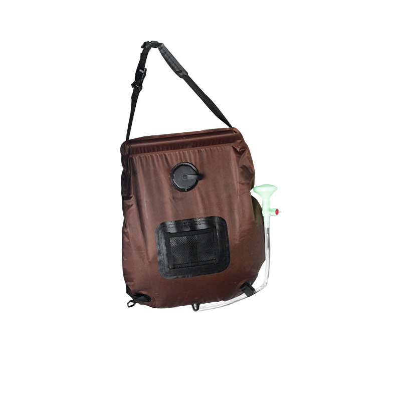 Bolsa de agua solar al aire libre bolsa de baño bolsa de almacenamiento de agua de baño bolsa de ducha portátil 20L bolsa de agua de baño
