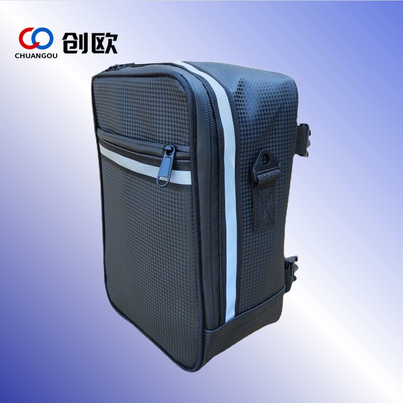 Bolsa de conducción bicicleta eléctrica trasera bolsa de asiento scooter bolsa de cola trasera bolsa de coche estante trasero bolsa de coche
