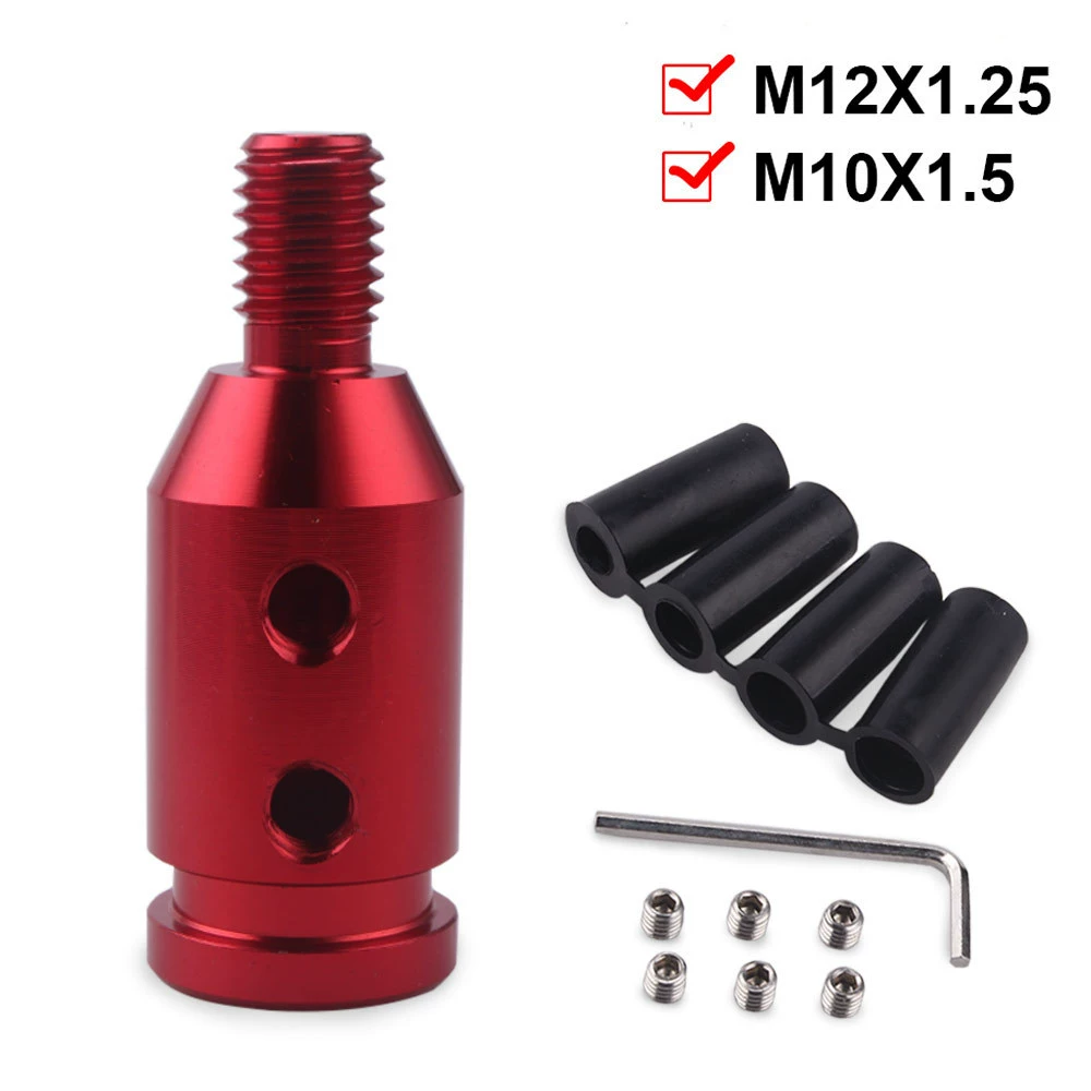 Автомобильные модификации головки переключения передач аксессуары рычаг переключения передач резьбовой преобразователь передачи адаптер 12x1.25 10x1.5