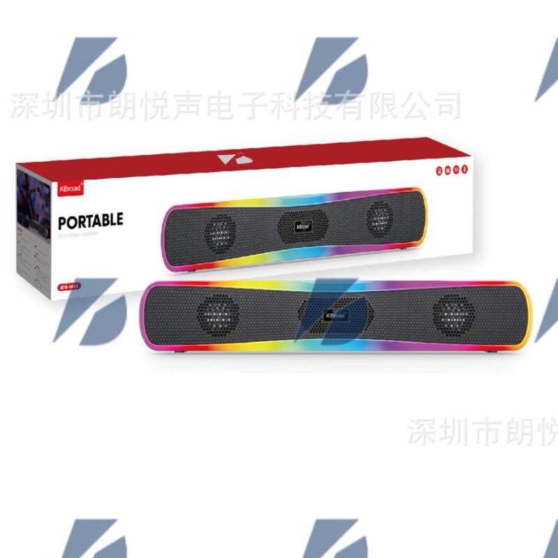 RGB computer Bluetooth speaker subwoofer portable Bluetooth speaker outdoor karaoke speaker high-quality Bluetooth speaker