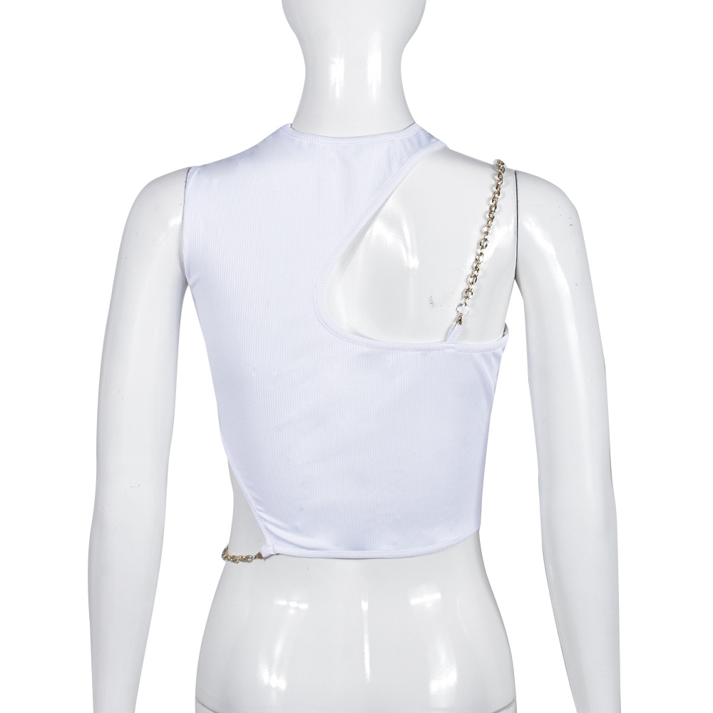 Irregular Halterneck Camisole Image 14