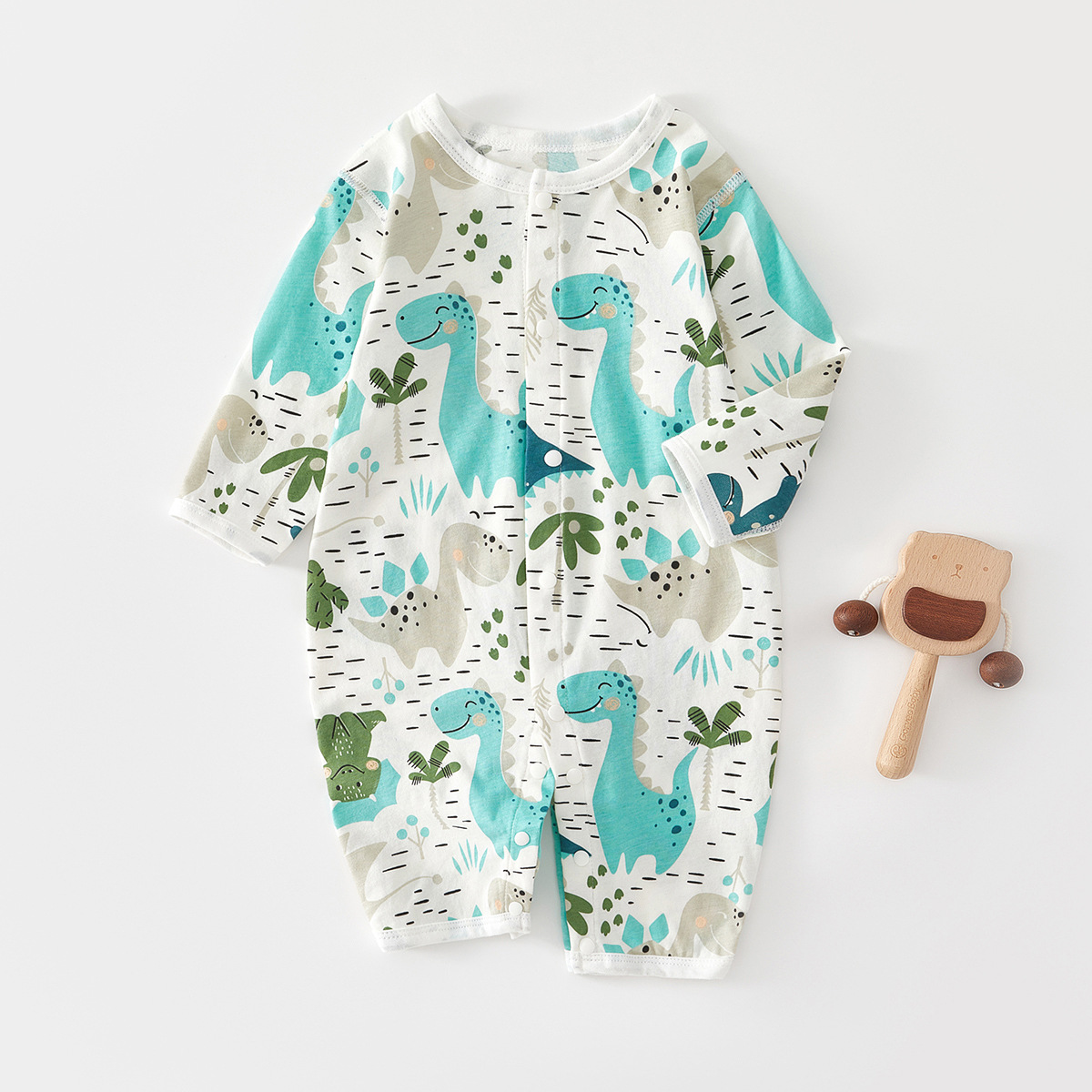 1452 happy little dinosaur boneless air conditioning suit