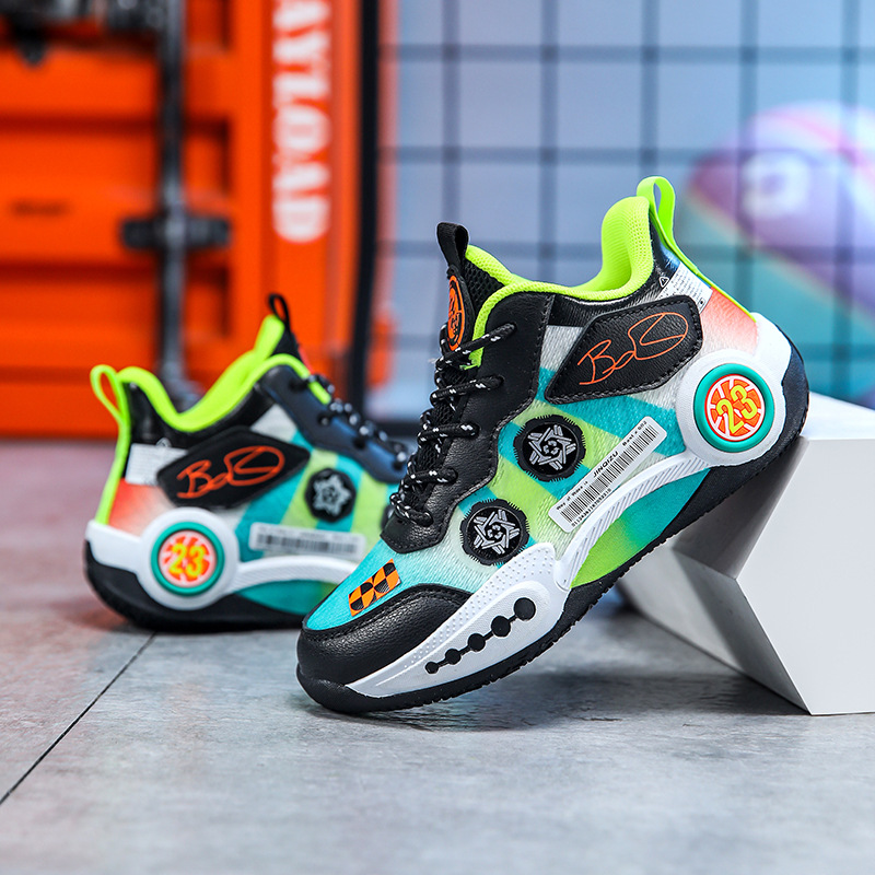 Professional Basketball Shoes For Boys Non-slip Training Footwear_voghion.com