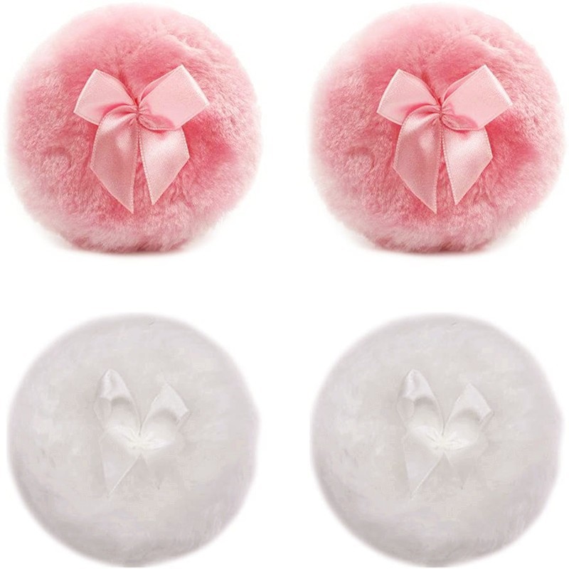 Soporte de terciopelo polvo de cuerpo puff polvo soplo largo esponjoso esponja esponjoso polvo suelto polvo denso pastel de maquillaje de reemplazo