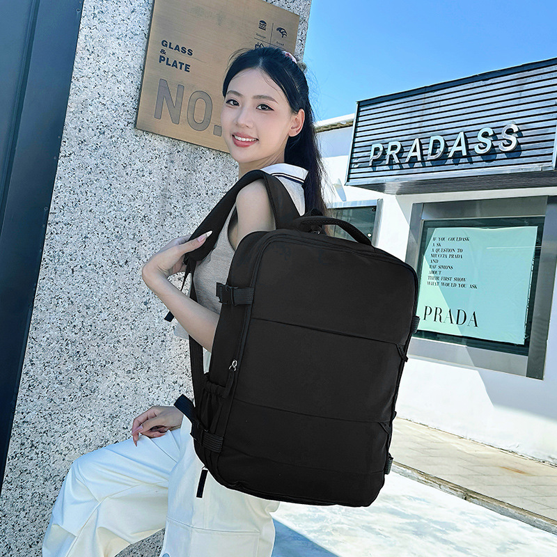 Short-Distance Travel Simple Large-Capacity Backpack High-End Versatile Multi-Functional Computer Bag Daily Commuting Backpack