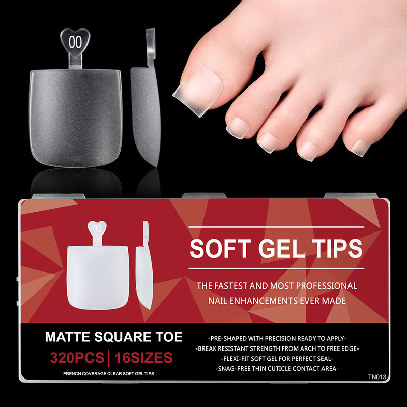 Cross-Border Hot-Selling Frosted Large Toenail Tips, Ultra-Thin No-Polish Fake Toenail Extensions, Wearable Nail Tips Cross-Border Hot-Selling Frosted Large Toenail Tips, Ultra-Thin No-Polish Fake Toenail Extensions, Wearable Nail Tips