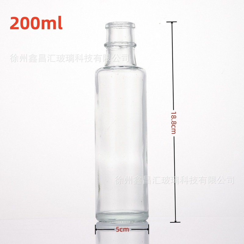 スポットラウンドごま油ボトル漏れ防止 400 ミリリットル醤油酢ガラスボトルプルタグ蓋ごま油ボトル密封料酒ボトル|undefined