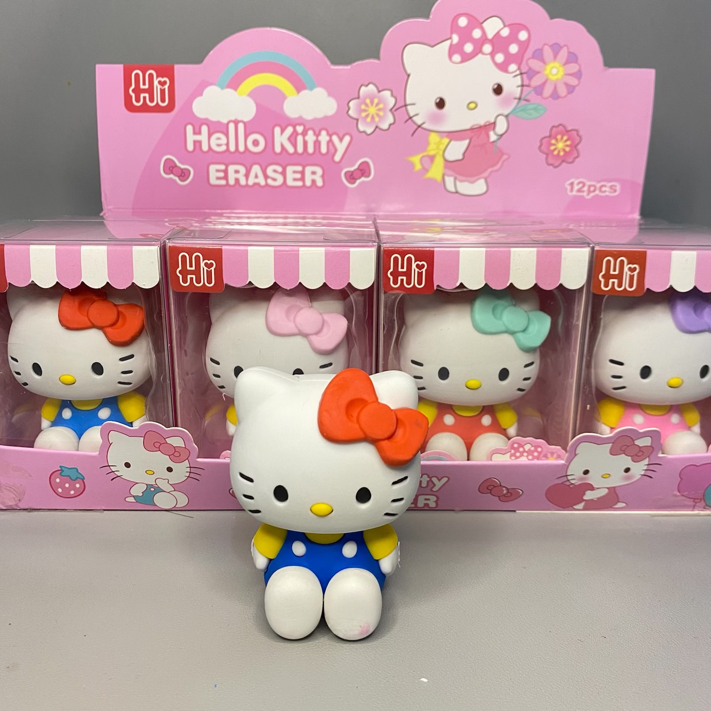 Nuevos productos transfronterizos explosivos de gran tamaño Hello Kitty Doll Borrador hecho a mano Limpio y no tóxico Corazón de niña Regalo lindo