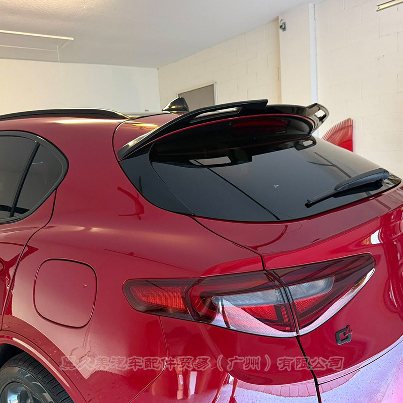 Suitable for 17+ Models of Alfa Romeo Stelvio Rear Wing Modification, Stelvio Blade-Style Car Roof Wing