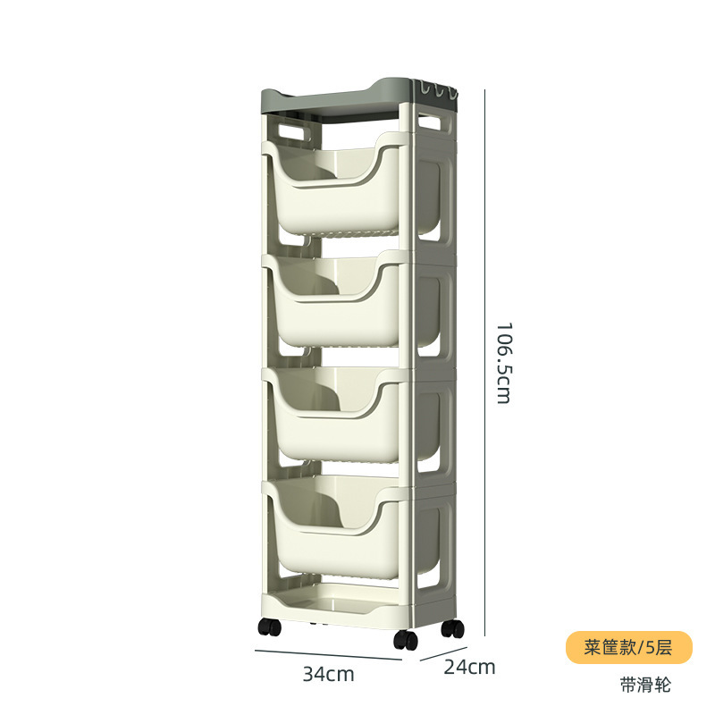 수납프레임(5단) 화이트