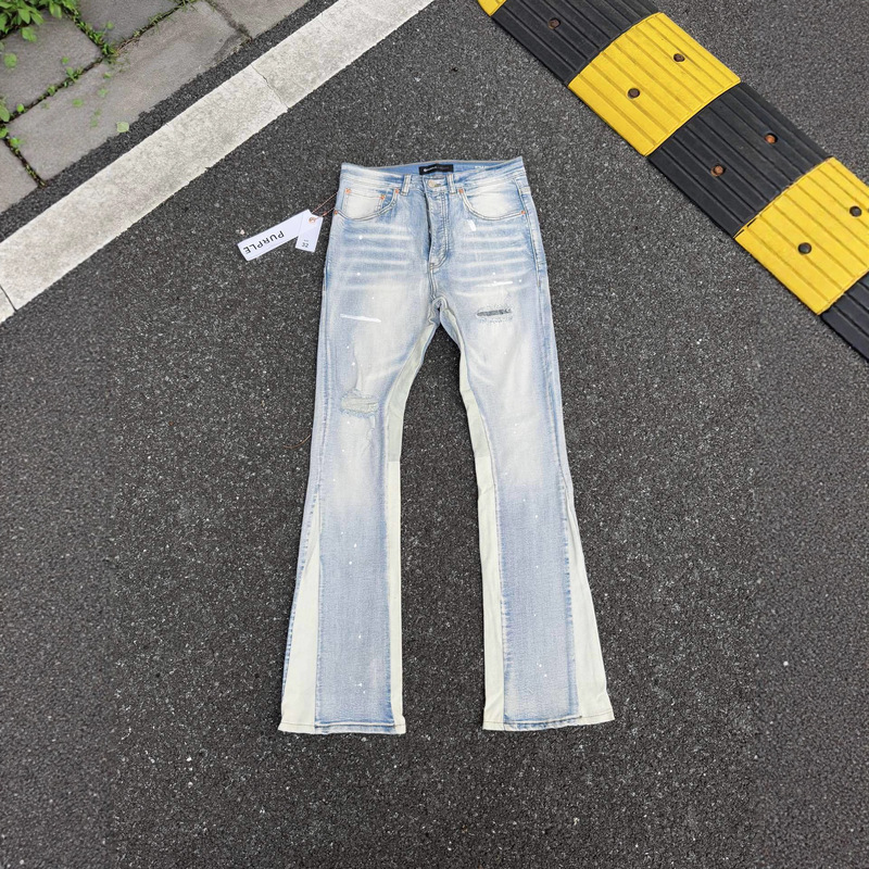 Cross-Border 25 High-End Version Pu Full Series Slim-Fit Skinny Jeans