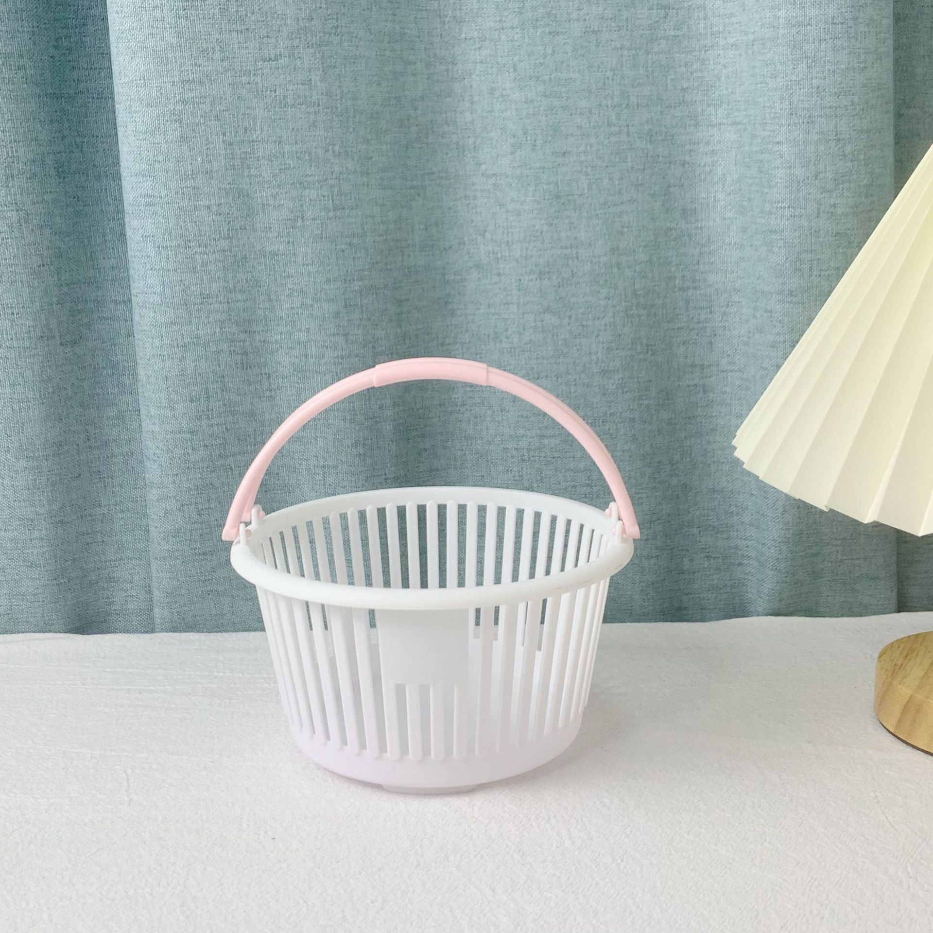 Ronda blanco + Rosa portátil varilla