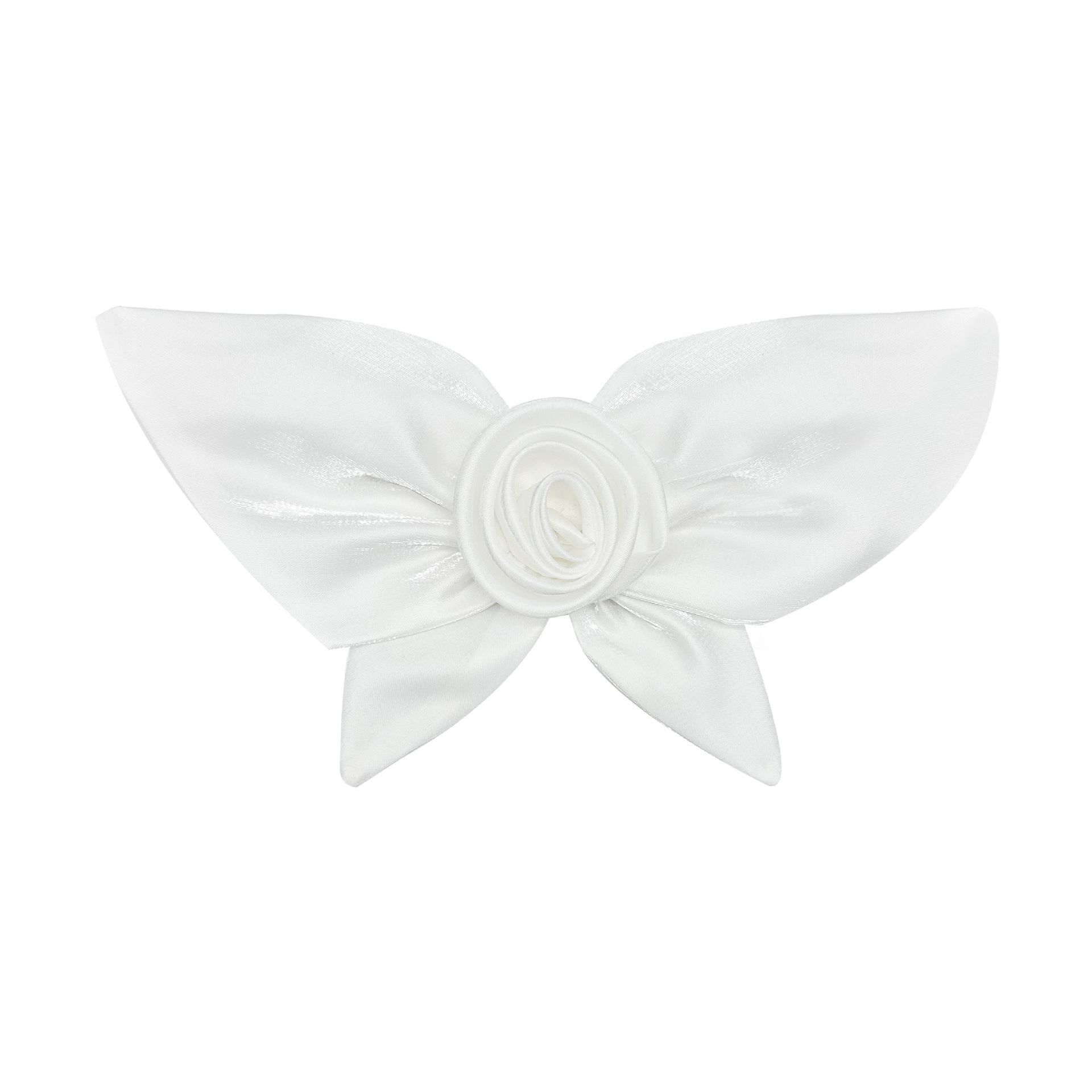 Tricolor estereoscópico satén ropa de arco broche pin desmontable Lolita tocado peluquería bolsa decoración image 7