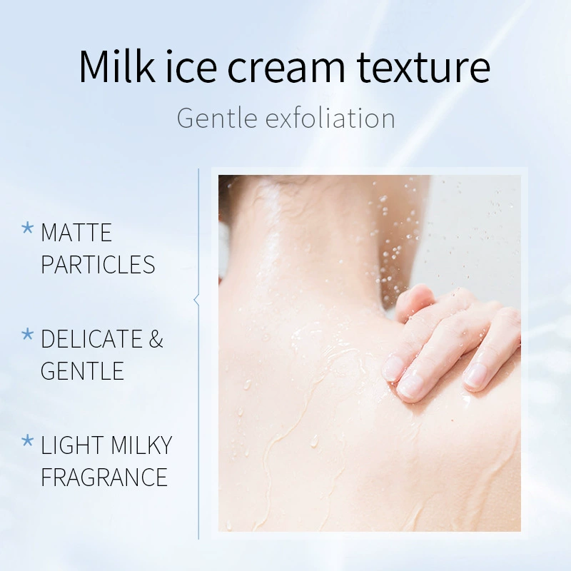 Скраб для тела с эксфолиацией (Fenyi) Milk Flavor, 100 г — очищение пор и смягчение