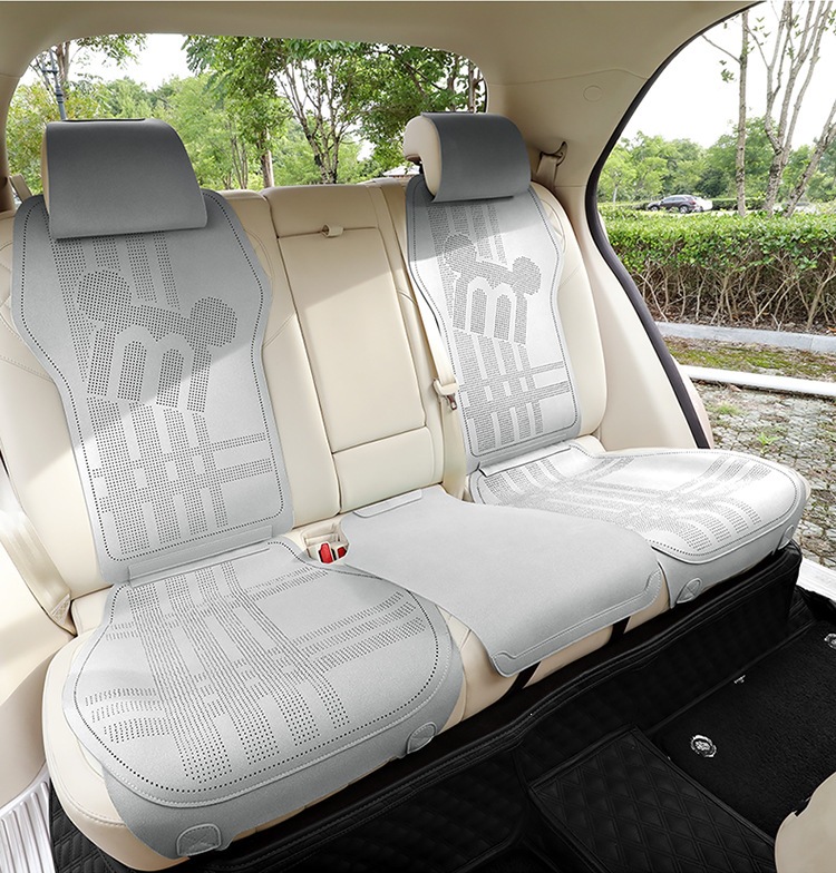 2026 new suede material saddle cushion car seat cushion all-season small waist seat cushion MA9