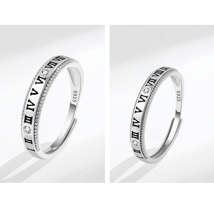 Fashion Geometric Copper Plating Zircon Rings