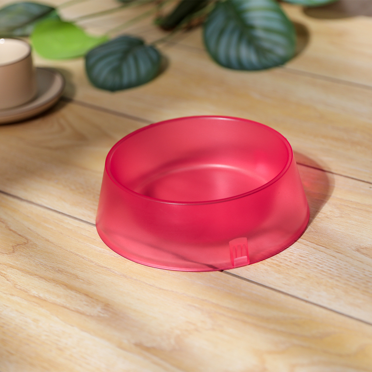 Pipetao tazón para mascotas tazón semi-transparente tazón de fuente original gato mascota en stock al por mayor de gran tamaño anti-golpe antideslizante tazón para mascotas