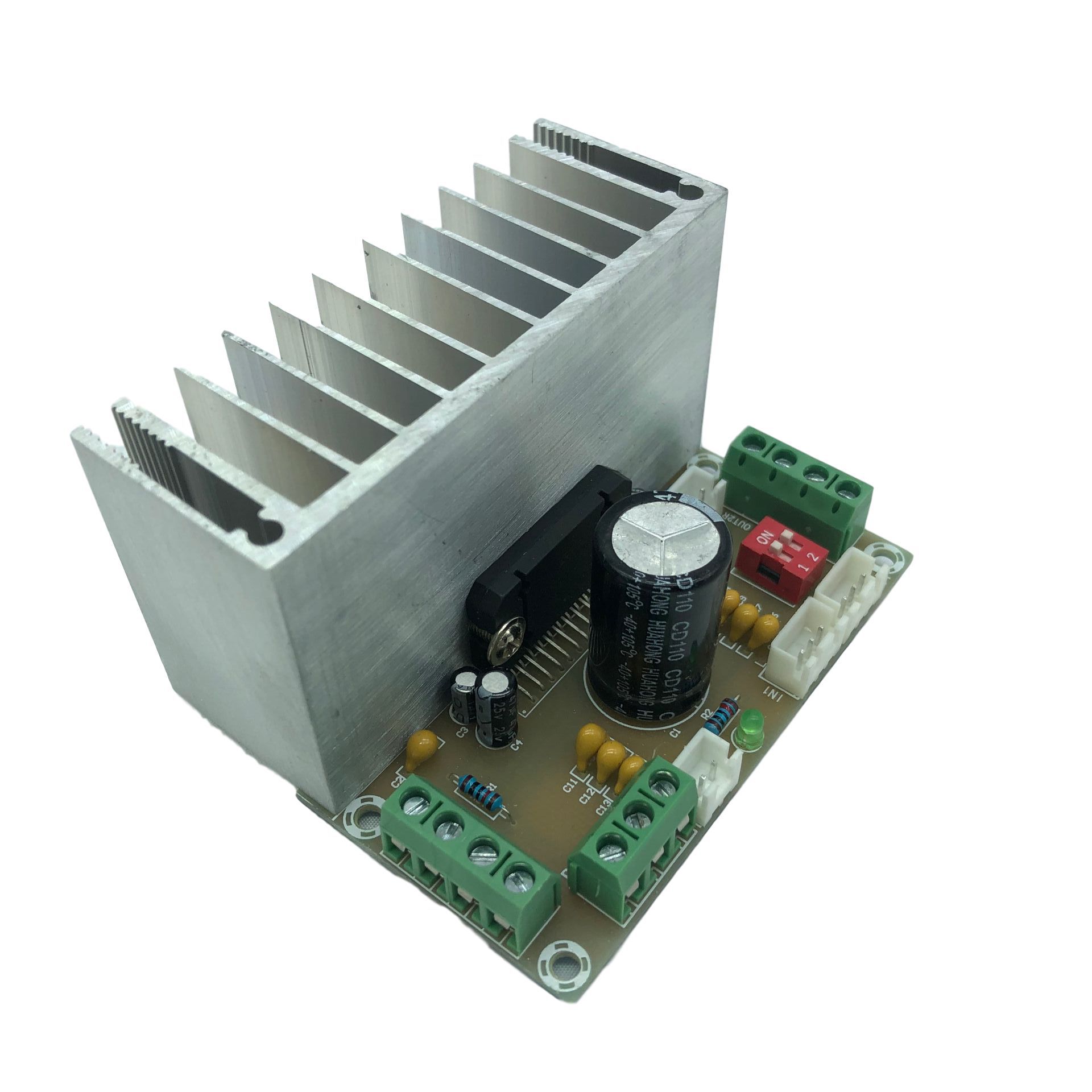 XH-M231 汽车四声道TDA7388功放板 4X41W 车载功放 带散热片DC12V