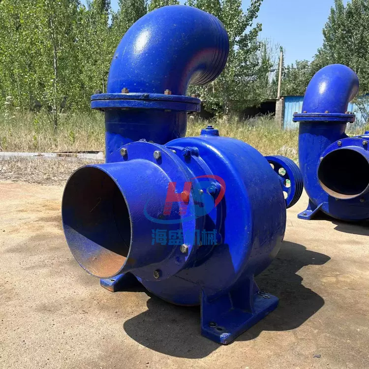 工程排污泵10寸780立方大流量柴油混流泵四个叶片通过率高