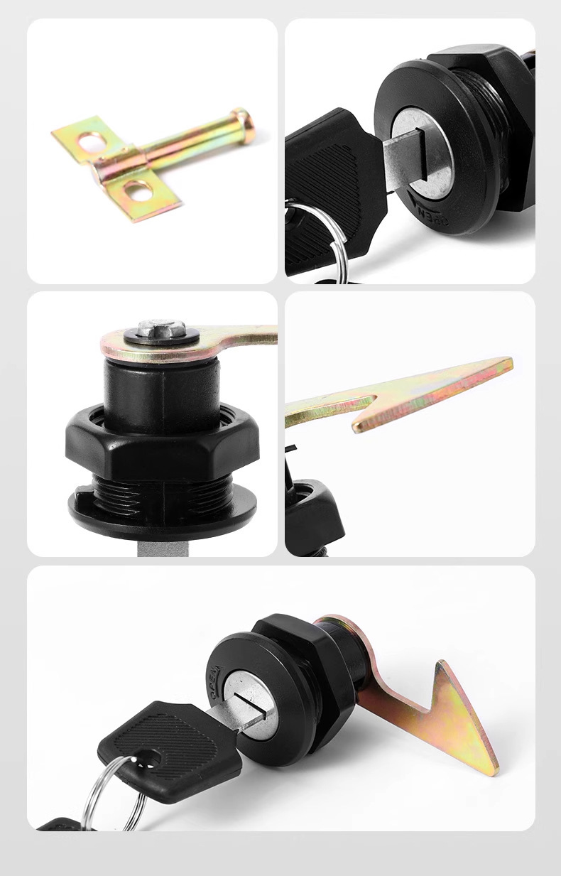 [General Trunk Lock] Electric Vehicle Trunk Lock Tail Box Lock Hook Toolbox Fixed Buckle Box by Box Lock Cylinder