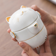 A5L快客杯一壺二杯戶外旅行茶具便攜包陶瓷功夫泡茶壺小套裝