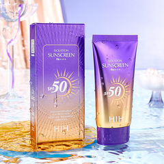 外国貿易全英語隔離日焼け止めクリームspf50pa ++++ 防水防汗紫外線水潤い爽やかで脂っこい