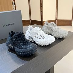 2025秋の新作人気タイヤシューズフライングテール厚底パッチ高さ増加カジュアルスポーツシューズメッシュカップルモデル