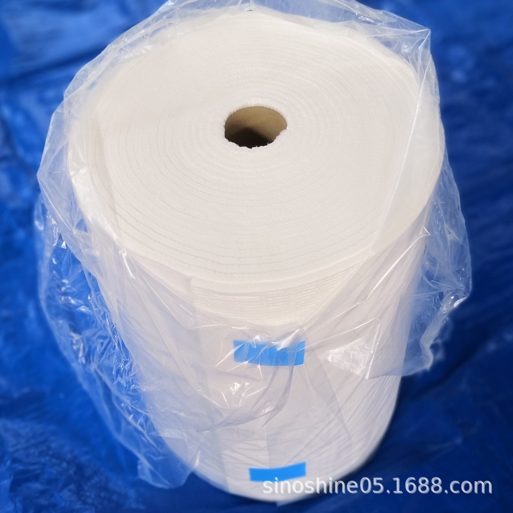 宇邦直供原料纯度高的25mm厚多晶莫来石纤维毯