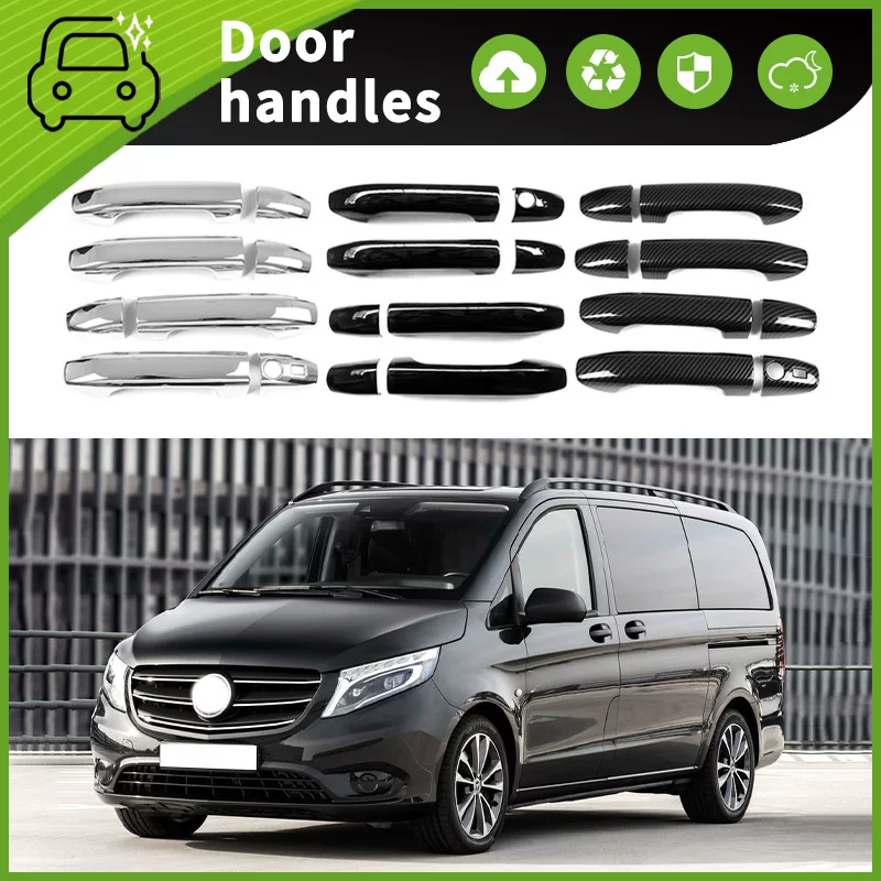 Подходят для 15-23 Mercedes-Benz Vito W447 чаши, ручная декоративная дверная рукоять