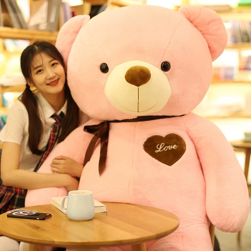 Juguete de peluche Ragdoll muñeca Regalo de Cumpleaños de los niños oso de peluche regalo al por mayor Gran pajarita abrazo Panda