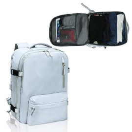 BSCI验厂定制旅行双肩背包大容量电脑背包短途出差旅游包行李背包