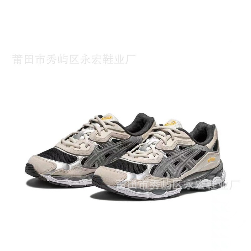 工場卸売莆田靴アーサー ACS GEL-NYC 快適な衝撃吸収耐摩耗性ソールストライプランニングシューズ|undefined