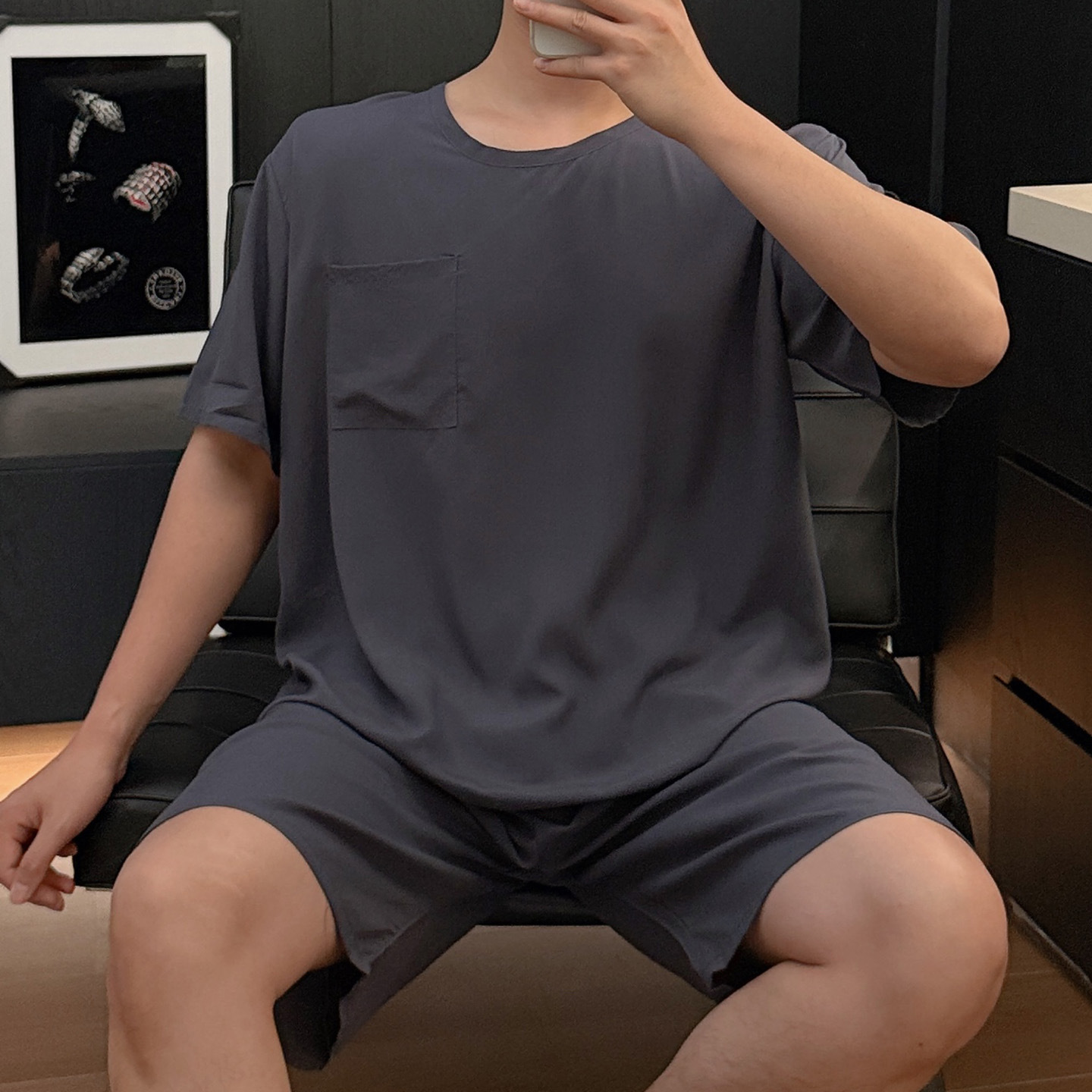 YY2328 쇼트카본 블랙