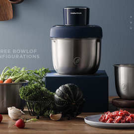 适用摩.飞MR9408绞肉机家用不锈钢绞馅机多功能捣蒜电动料理机套