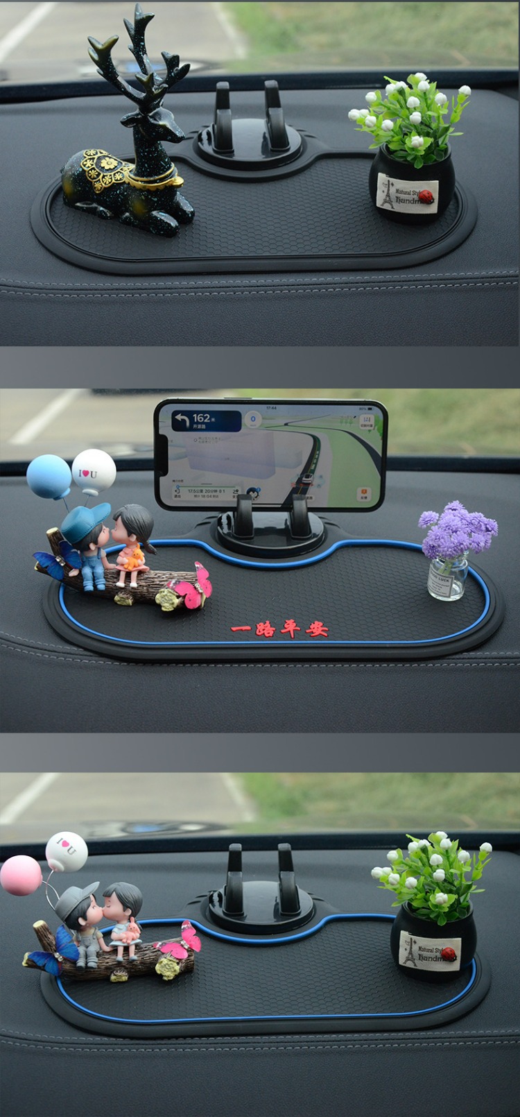 New Car-Mounted Anti-Slip Mat for Mobile Phones, Multi-Functional Anti-Slip Mat for the Car, High Temperature Resistant Car Anti-Slip Mat for Mobile Phones