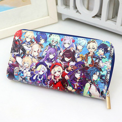New Japanese and Korean PU Trend Cartoon Cute Anime Accessory Wallet Teenage Pocket Wallet