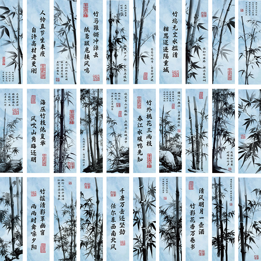 Micro-tinta, una variedad de estilos, marcadores, dibujos animados avanzados, arte antiguo, bricolaje, registros de lectura para estudiantes, marcadores exquisitos en papel