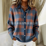 连帽毛衣开衫女秋冬季欧美系穿搭宽松慵懒风软糯防针织衫外套上衣