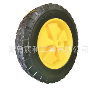 8X1.75 Solid Wheel for Trash Can Truck Cargo Rack Furniture Piano Rubber Wheel 200mm