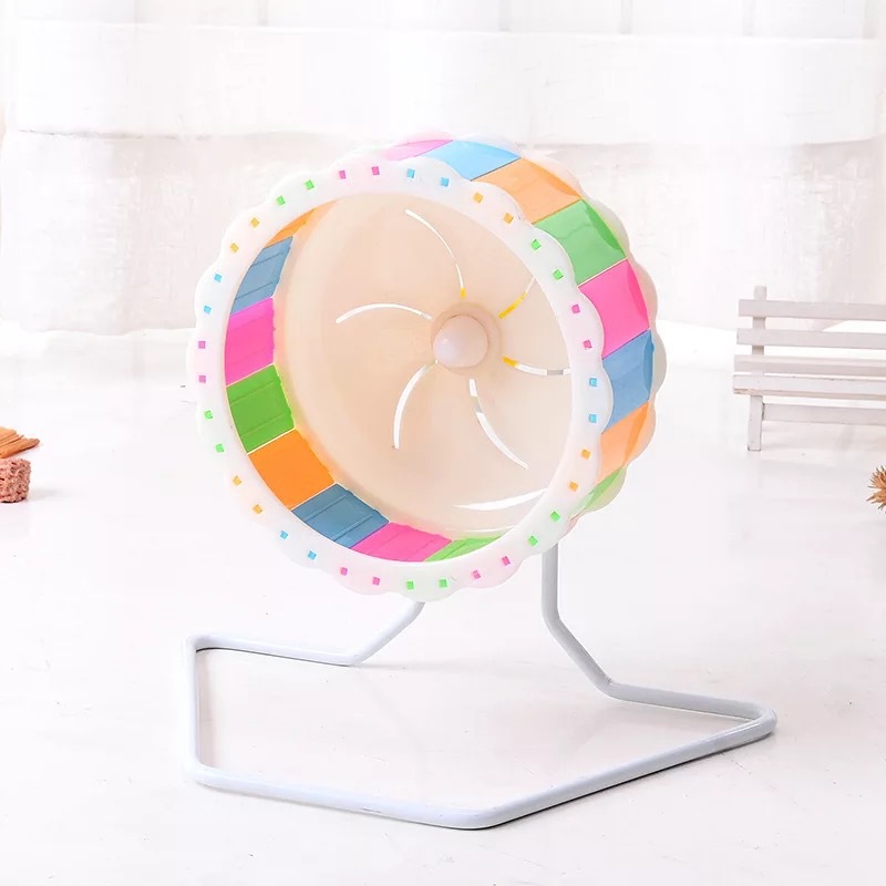 Rueda de Ejercicio para Hámster 17cm de Plástico