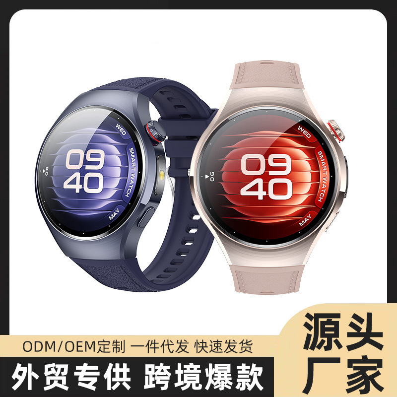 Cross-Border Cw5 Pro Ai Smart Watch Spherical Large Screen 3Atm Waterproof Wechat Reply Sports Bluetooth Call