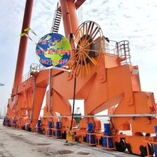 龍門吊卷線器行車收放線卷筒龍門彈簧式電纜港口門機起重機