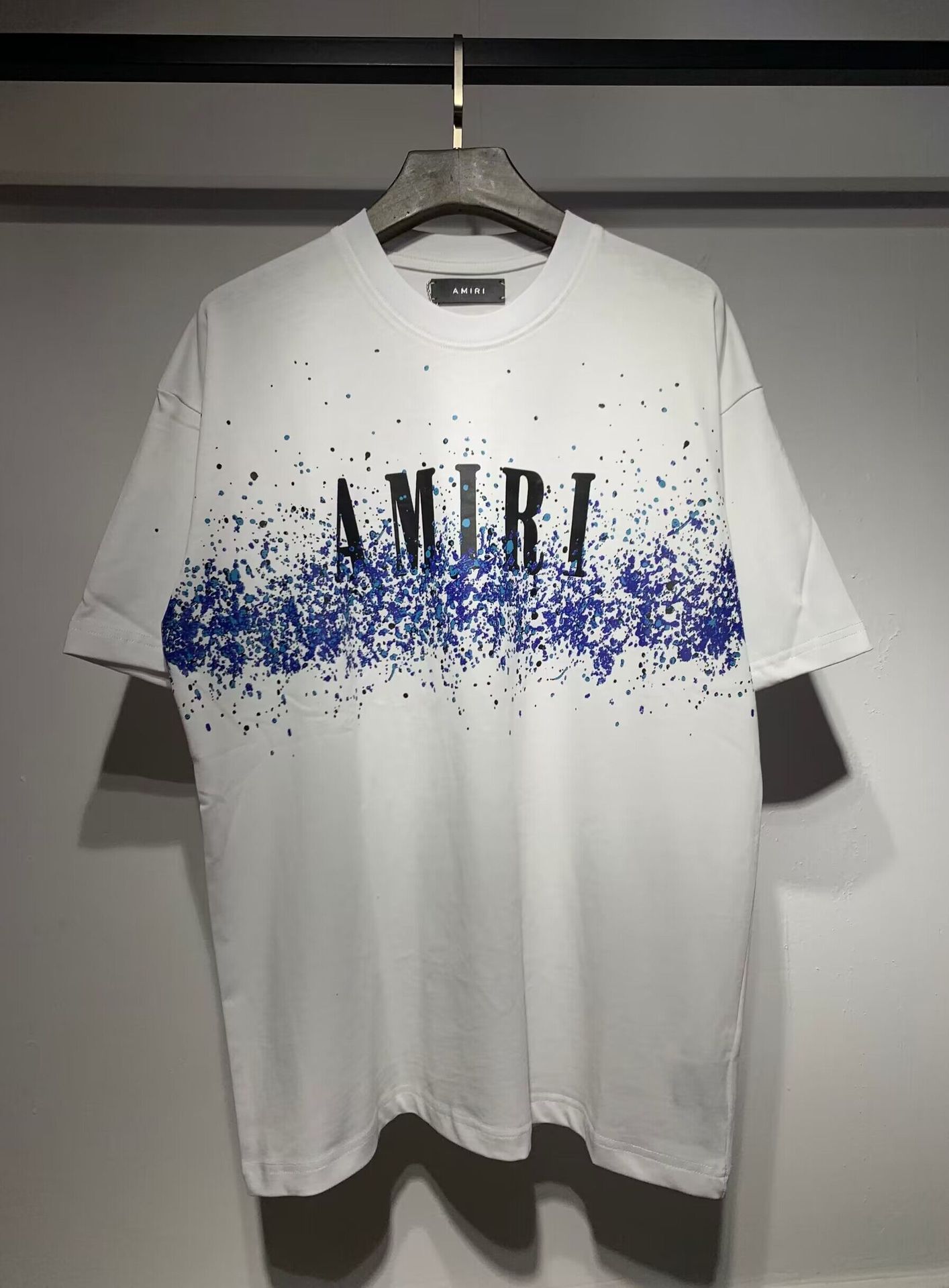 Verano nueva camiseta de manga corta impresa de letras suelta marca de moda hombre camiseta casual de media manga mujer